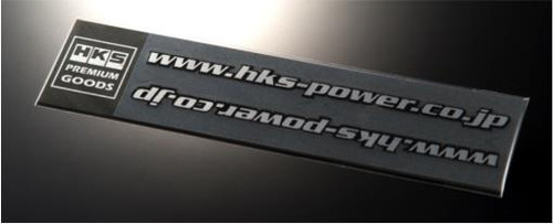 HKS HKS STICKER URL BLACK 2pcs
