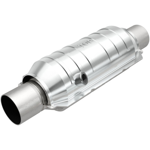 MagnaFlow Universal Catalytic Converter 2.00 OEM Angled O2