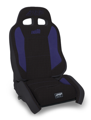 PRP EnduroCrawl Reclining Suspension Seat - Black/Purple Tweed - Passenger