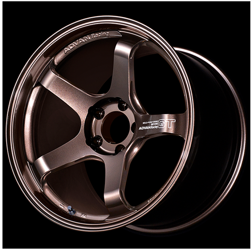 Advan GT Beyond 18x9.5 / +22 Offset / 5x120 / 72.5mm Bore Racing Titanium Black Wheel