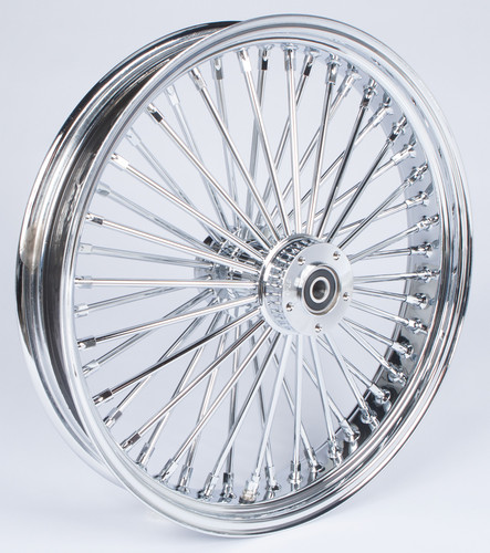 Fr 48-spk Dd Chrome 21x3.5 Wg-hub 3/4" Axl 00 Ltr