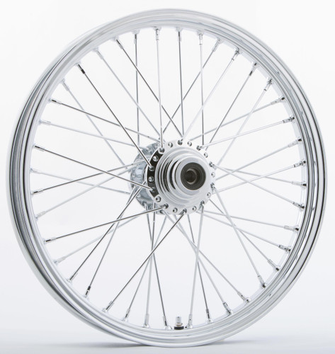 Fr 40-spk Sd Chrome 21x2.15 Wg-hub 3/4" Axl Pre 99