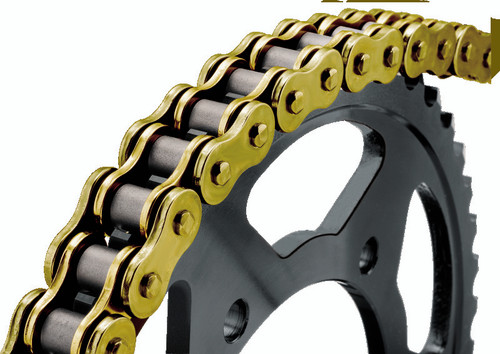 BikeMaster 530x120 BMXR X-Ring Chain - Gold/Gold