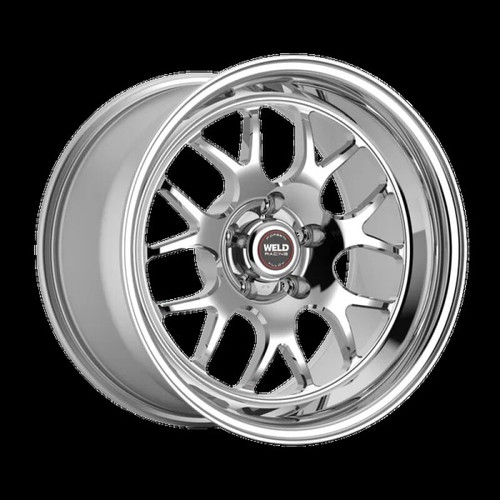 Weld S77 18x11 / 5x4.75 BP / 7.6in BS Polished Wheel - Non-Beadlock