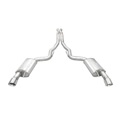 Stainless Works 2024 Mustang GT Catback Dual Tips Legend Sound X-Pipe Factory Connect Exhaust