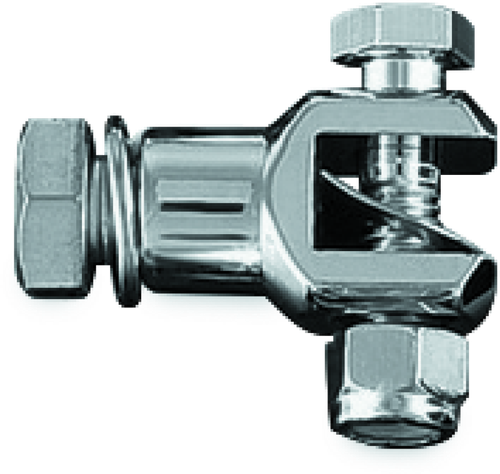 Kuryakyn Peg Mount Clevis With 1/2in-20 Bolts Chrome (Pair)