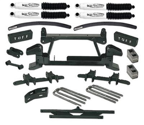Tuff Country 88-97 Chevy K2500/3500 4X4 (8 Lug) 6in Lift Kit (w/Stamped Lwr Cntrl Arm SX8000)