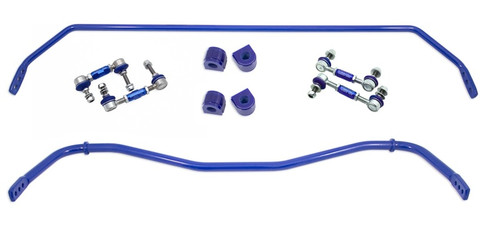 SuperPro 2016 Mazda MX-5 Miata Sport Front/Rear 24mm F/16mm Rear Adjustable Sway Bar & End Link Set