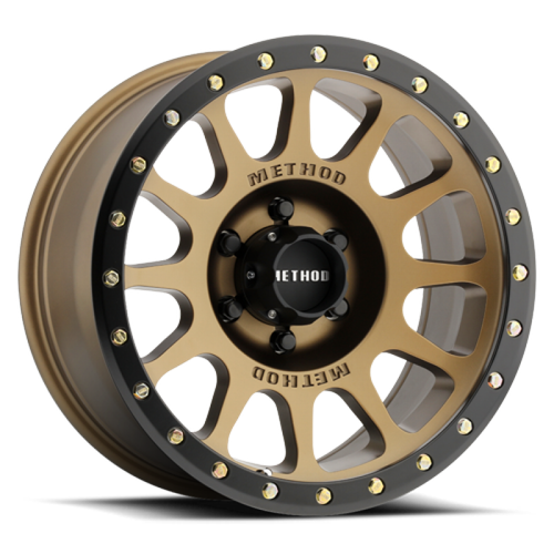 Method MR305 17x8.5 25mm Offset 6x120 83mm Centerbore Method Bronze - Matte Black