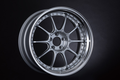 SSR Professor SP5 18x10.5 +35 MD 5/114.3 Spectrum Silver Wheel *SPECIAL ORDER-NO CANCELLATION*
