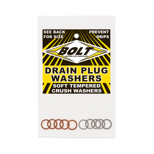 Banjo Crush Washers 10mm 10/pk 5 Aluminum & 5 Copper