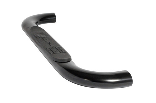 Dee Zee 14-19 Chevrolet Silverado Tubes - 4In Oval Black Steel RegCab