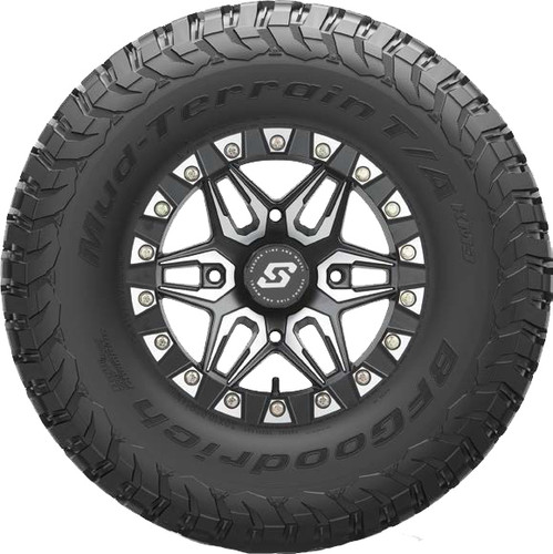 Tire Mud Terrain Km3 F/r 35x11r15 Radial Pr8