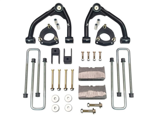 Tuff Country 14-18 Silverado 1500 4wd 4in Uni-Ball Lift Kt (Alum/Stmpd 2 Pc Stl Up Cntrl Arm SX8000)