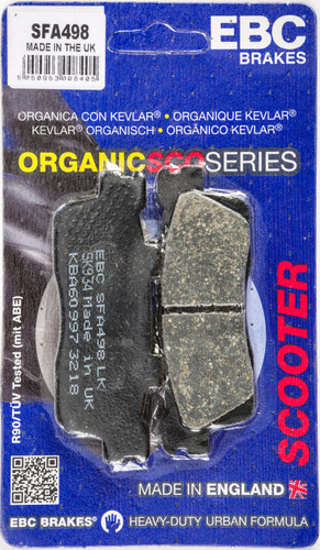 Brake Pads Sfa498 Organic