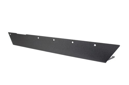 Fishbone Offroad 97-06 Jeep Wrangler TJ Steel Rock Slider W/O Tube Step - Black Textured Powdercoat
