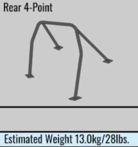Cusco MR-S 4P+ Front Harness Bar/Side Bar - Safety 21 (No Cancel)