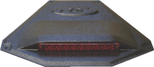 Led Taillight W/housing Universal Black/red