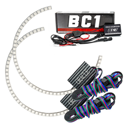Oracle Ford Lightning 99-04 Halo Kit - ColorSHIFT w/ BC1 Controller
