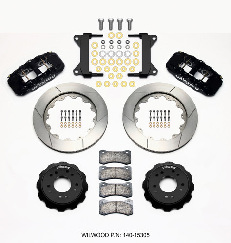 Wilwood AERO6 Front Hat Kit 14.00 63-87 C10 w/ Wilwood Pro Spindles