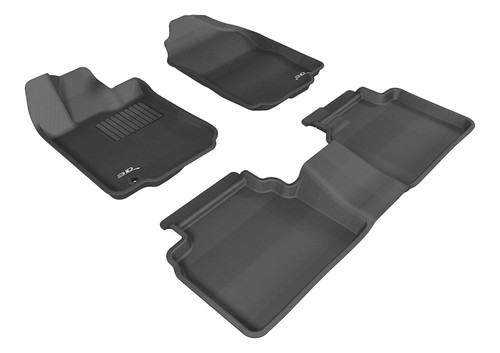 3D MAXpider 06-12 Ford Fusion Kagu Black Full Set (1 EYELET)