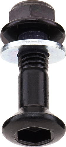 Sprocket Fasteners Black 6/pk