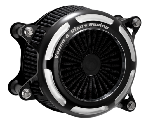 Vance & Hines 91-22 Harley-Davidson Sportster VO2 Onyx Air Intake Kit - Contrast