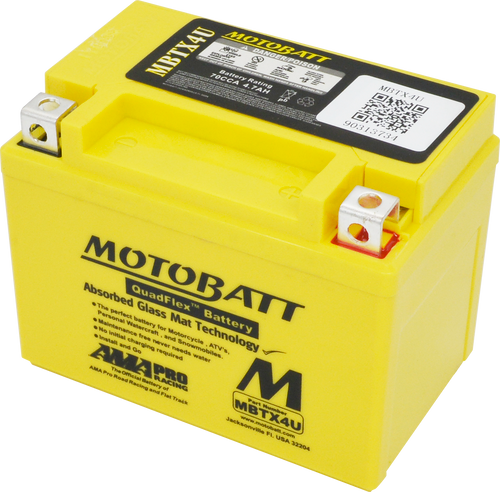 Battery Mbtx4u Sealed Factory Activated