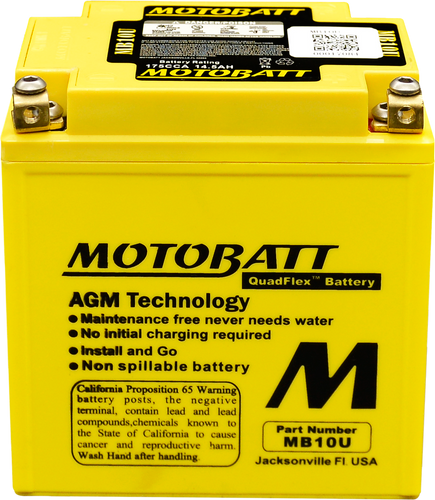 Battery Mb10u Sealed Factory Activated