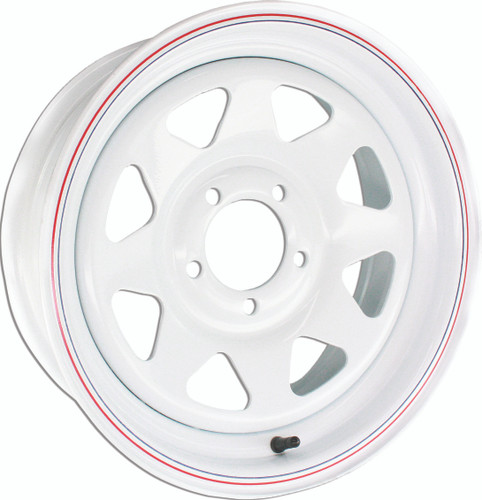 8 Spoke Steel Trailer Wheel 15"x5"