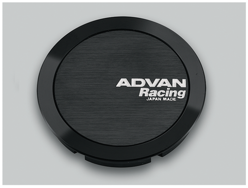 Advan 73mm Full Flat Center Cap - Black