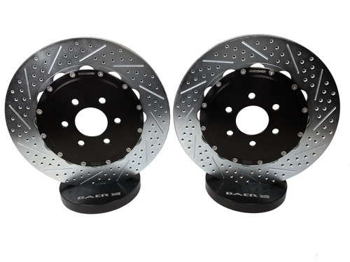 Baer Brakes 04-07 Cadillac CTS V Eradispeed+ Rear SDZ 2-Piece Performance Brake Rotors