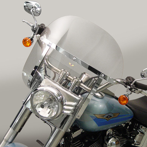 Chopped Heavy Duty Windshield Clear