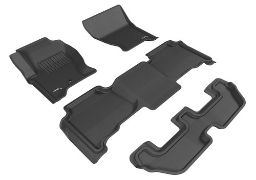 3D MAXpider 09-12 Land Rover LR4 Kagu Black Full Set