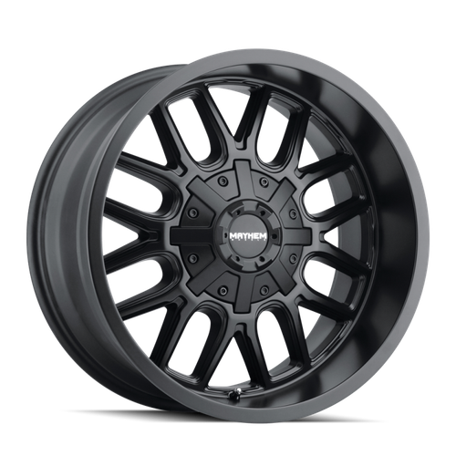 Mayhem 8107 Cogent 20x9 / 5x127 BP / 0mm Offset / 87.1mm Hub Matte Black Wheel