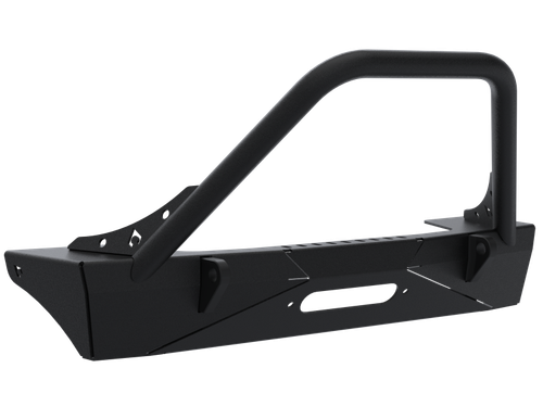 Artec Industries 2018+ Jeep JL Sentinel Front Bumper w/ Hoop - Black Powder Coat