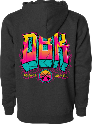 Block X Block Hoodie Charcoal Heather Xl