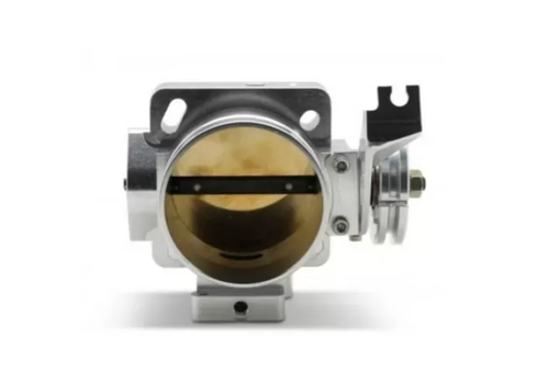 BLOX Racing 87mm Billet Throttle Body - Mustang 5.0 - Silver Anodized