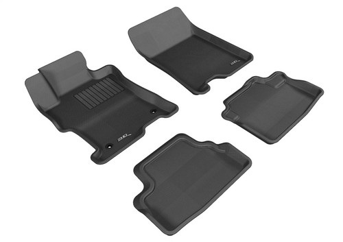 3D MAXpider 08-12 Honda Accord Coupe Kagu Black Full Set