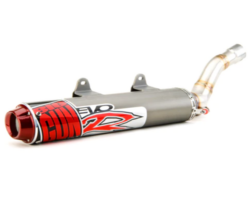 Big Gun 08-10 Polaris Outlaw 450 MXR EVO R Series Slip On Exhaust