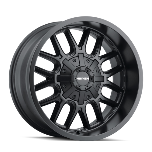 Mayhem 8107 Cogent 20x9 / 6x135 BP / -8mm Offset / 106mm Hub Matte Black Wheel