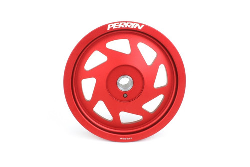 PERRIN 22-26 Subaru WRX/BRZ & Toyota GR86 / 20-25 FXT/OBXT Lightweight Crank Pulley - Red