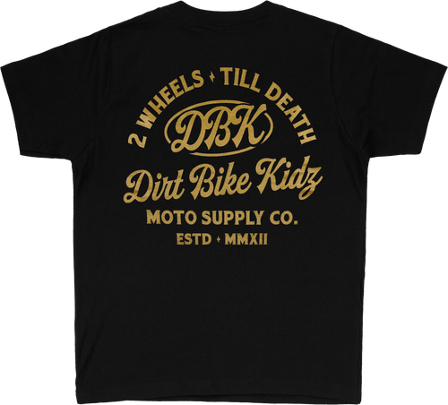 Gold Nugget Youth Tee Black Ym