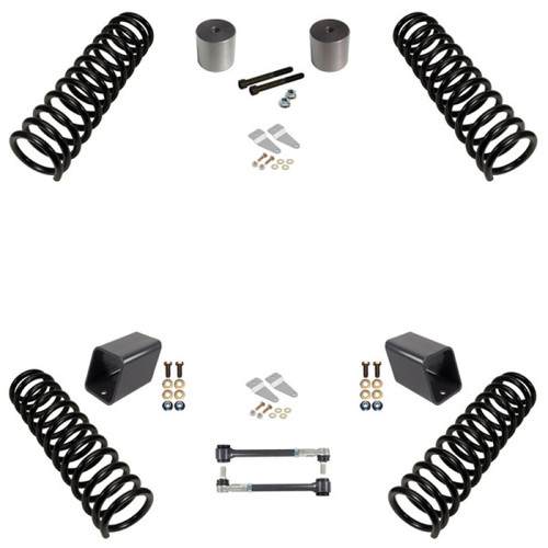 Synergy 07-18 Jeep Wrangler JK 2 DR 2.0in Lift Starter Kit RHD Compatible