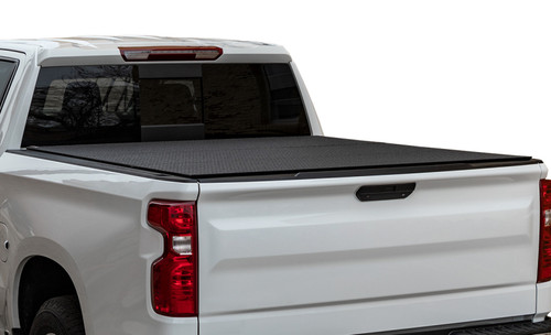Access 2022+ Toyota Tundra 6ft 6in Bed (w/ Deck Rails) LOMAX Pro-Series Cover - Diamond Plate