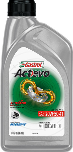 Act>evo Synthetic Blend Oil 4t 20w50 1qt