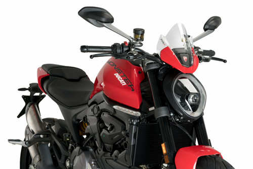 Windscreen Sport Clear Oem Flyscreen Only Duc
