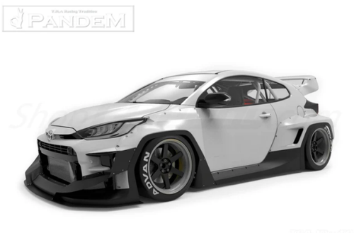 GReddy Pandem Toyota GR Yaris (XP210) Full Rocket Bunny Wide-Body Aero Kit