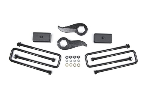 Zone Offroad 11-15 Chevy 2500/3500 HD 2in Torsion Key Lift Kit w/o Overload