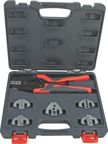 Ratcheting Terminal Crimper Set
